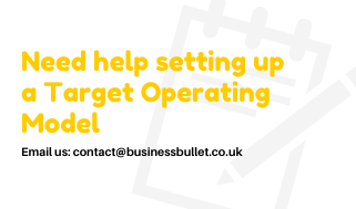 Writing a Target Operating Model (TOM) | Business Bullet